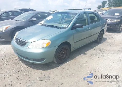 2006 Toyota Corolla Ce from USA, damaged, VIN 2T1BR32E86C709234